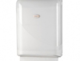 Vouwhanddoek dispenser Z-vouw/interfold wit Pearl