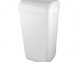 afvalbak kunststof wit 23 liter Pearl