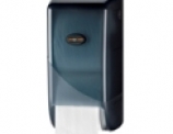 Toiletroldispenser Doppenrol zwart Pearl