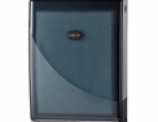 Vouwhanddoek dispenser C-vouw/multifold zwart Pearl