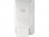 Toiletroldispenser Doppenrol wit Pearl