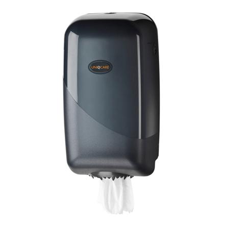 1741papierroldispenser_mini_uniqcare_zwart_pearl_wg