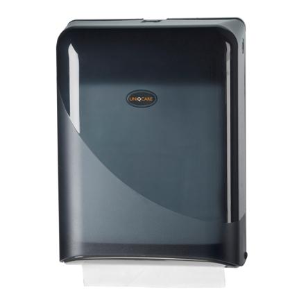 4442vouwhanddoek_dispenser_z-vouw_uniqcare_zwart_pearl_wg